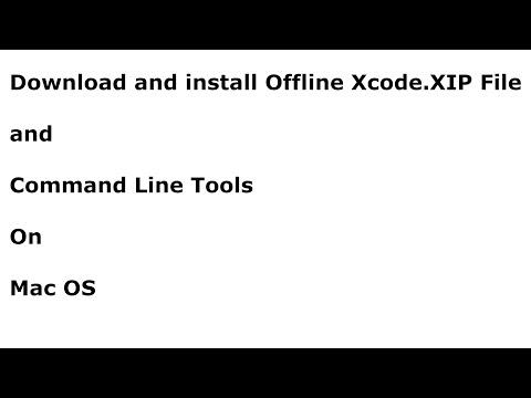 Xcode command line tools download